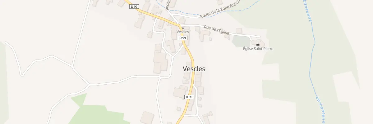 Plan du 4 Rue du Bas à Vescles