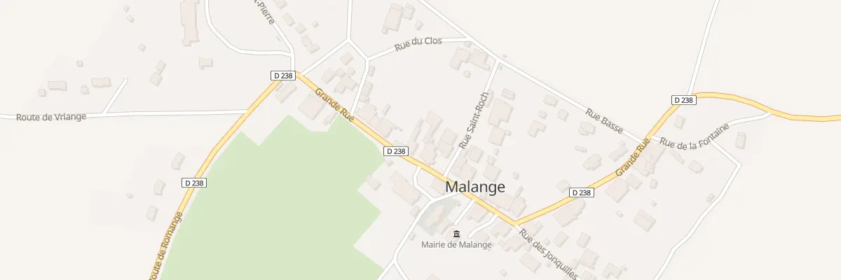 Plan du 3 Grande Rue à Malange