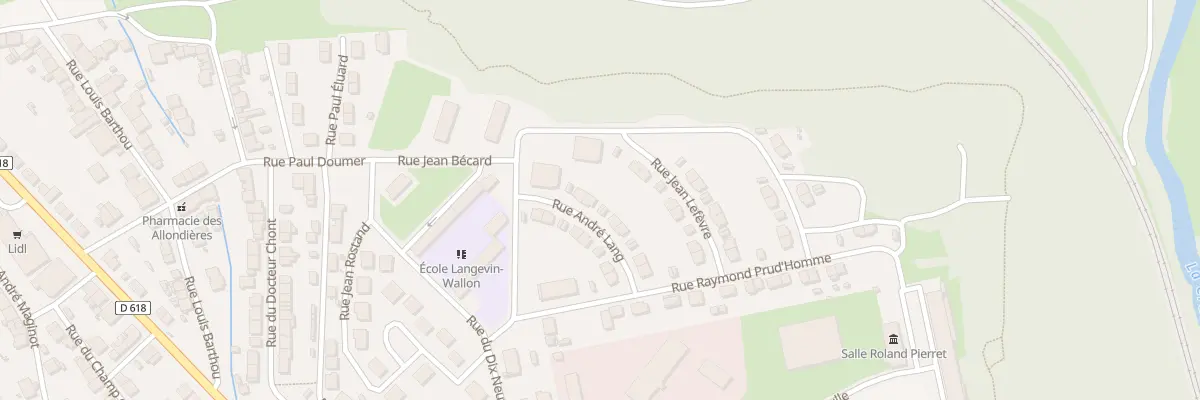 Plan du 3 Rue André Lang à Longuyon