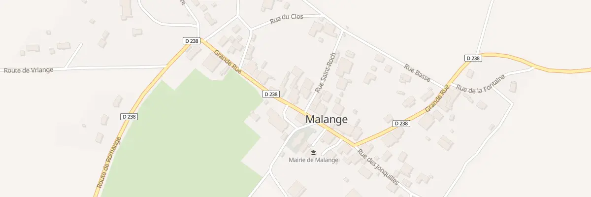 Plan du 5 Gr Grande Rue à Malange
