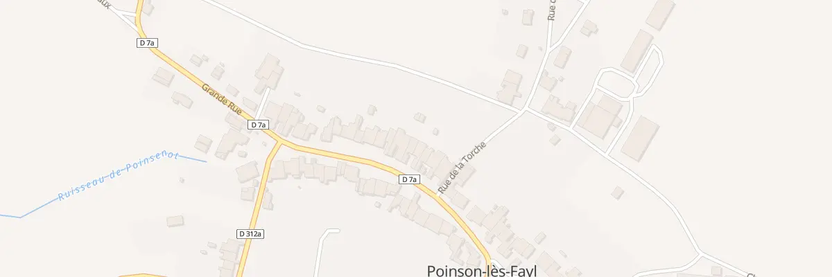 Plan du 18 Gr Grande Rue à Poinson-lès-Fayl