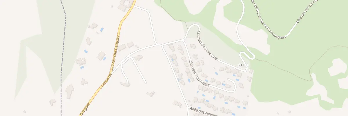 Plan du 2 Vieux Chemin de Saint Jean à Gémenos