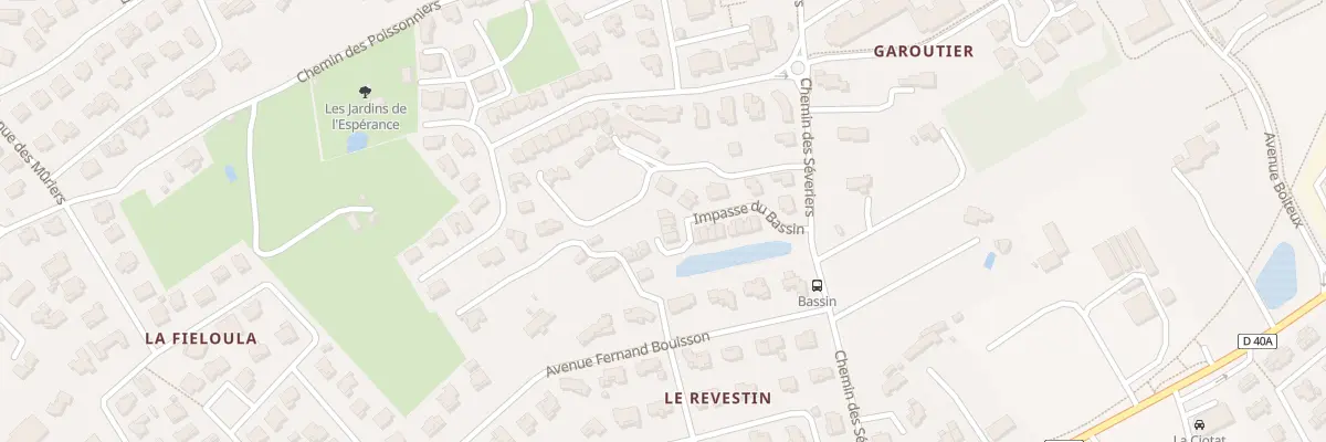 Plan du 9 Imp du Bassin à La Ciotat