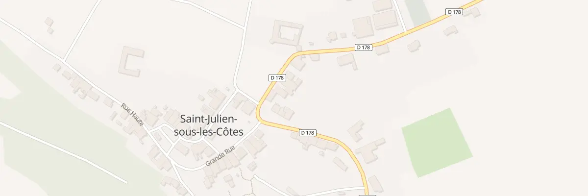 Plan du 2 Rte de Liouville à Saint-Julien-sous-les-Côtes