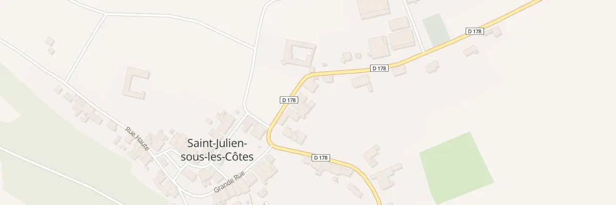 Plan du 4 Rte de Liouville à Saint-Julien-sous-les-Côtes