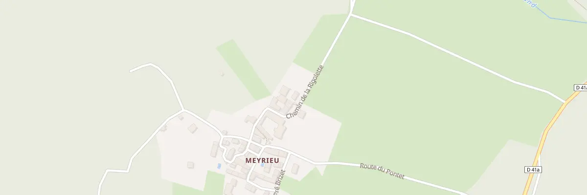 Plan du 5144 Meyrieu à Saint-Germain-les-Paroisses