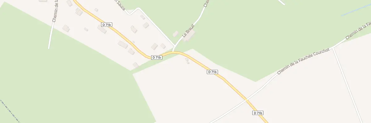 Plan du 5058 La Fauchee Courchot Ouest à Fréville