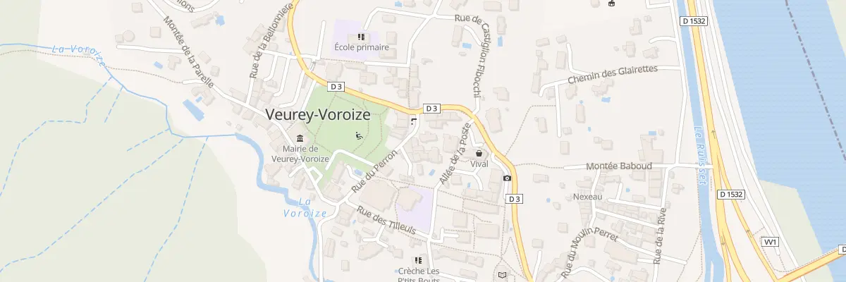 Plan du 5303 Pl La Place à Veurey-Voroize