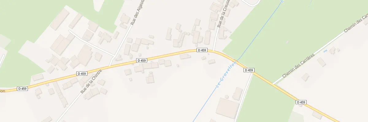 Plan du 5 Rte de Dijon à Thervay