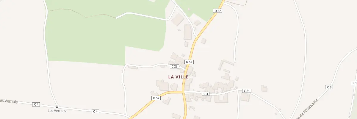 Plan du 34 Imp de la Muriat à Frontenay
