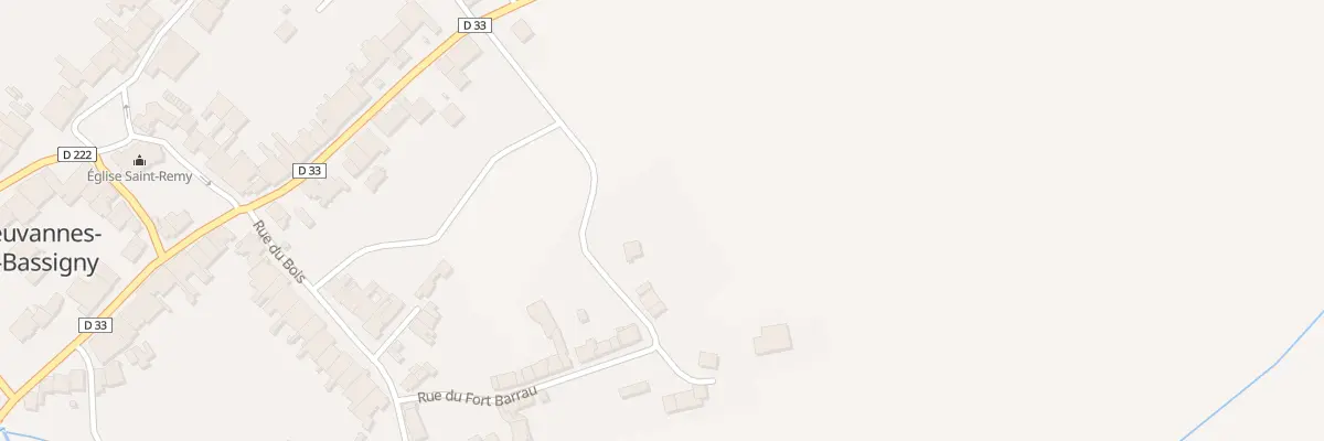 Plan du 1T Che Dit du Fort Barrau à Breuvannes-en-Bassigny