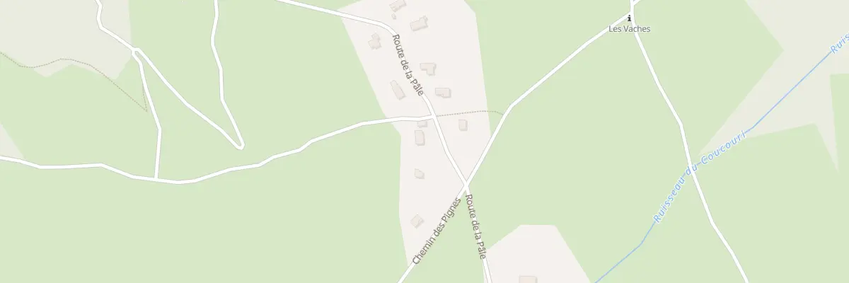 Plan du 5090 Aux Pignes à Saint-Paul-lès-Monestier