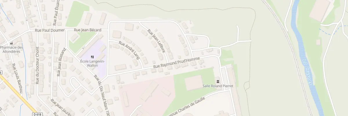 Plan du 23 Rue Jean Lefèvre à Longuyon