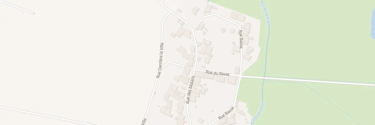 Plan du 33 Rue de Malans à Thervay