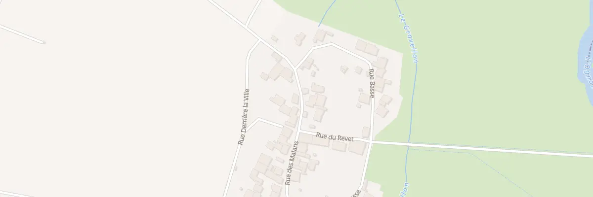 Plan du 39 Rue de Malans à Thervay