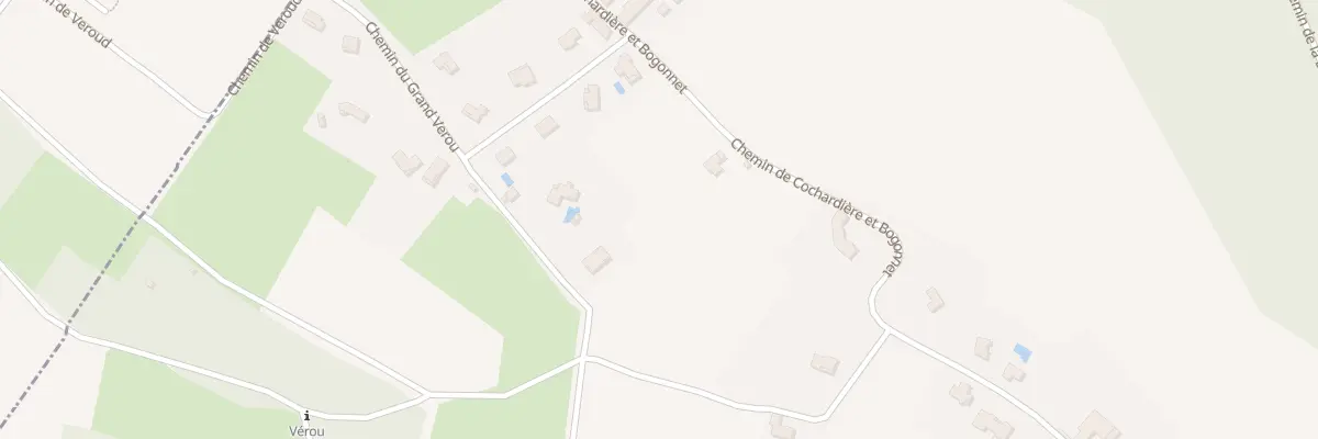 Plan du 640 Grand Verou à Pressins