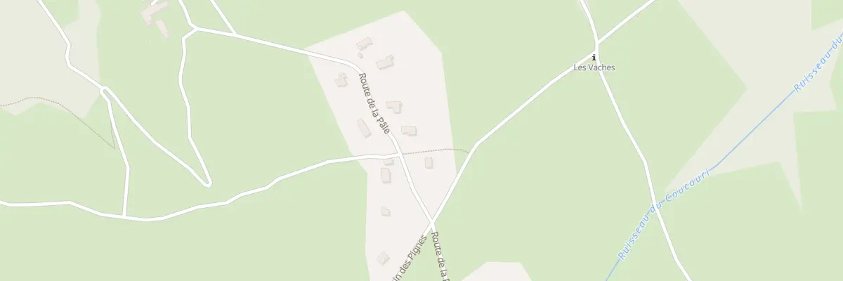 Plan du 482 Rte de la Pâle à Saint-Paul-lès-Monestier