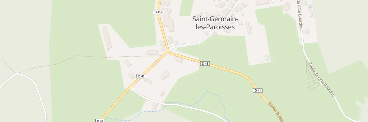 Plan du 70 Rte de Belley à Saint-Germain-les-Paroisses