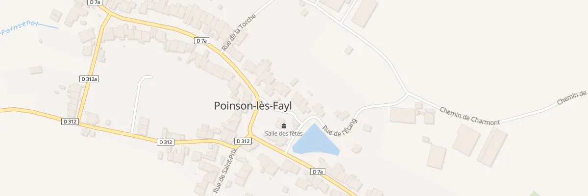 Plan du 6 Pl de la Mairie à Poinson-lès-Fayl