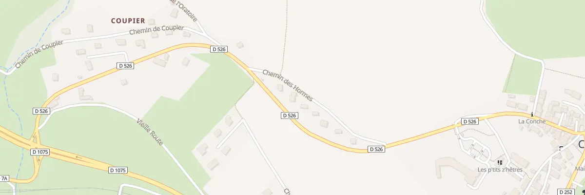 Plan du 5216 Les Hormes à Clelles