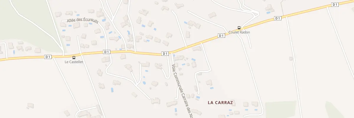 Plan du 5035F Les Nouvelles à Roquefort-la-Bédoule
