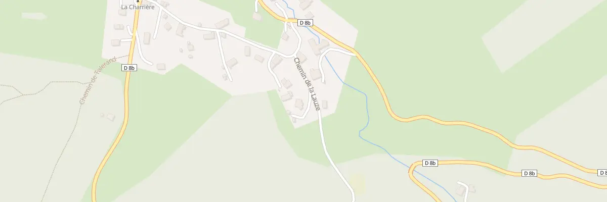 Plan du 30 Che des Clarets au Gua