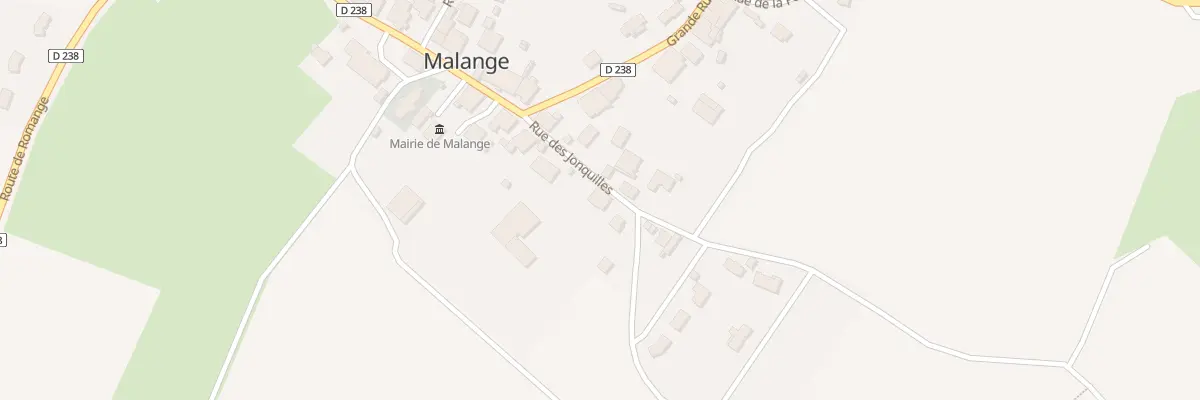 Plan du 6 Rue des Jonquilles à Malange