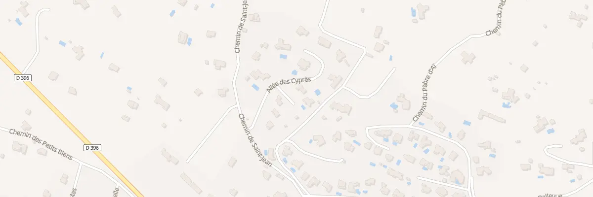 Plan du 5 Lot Les Cypres à Gémenos