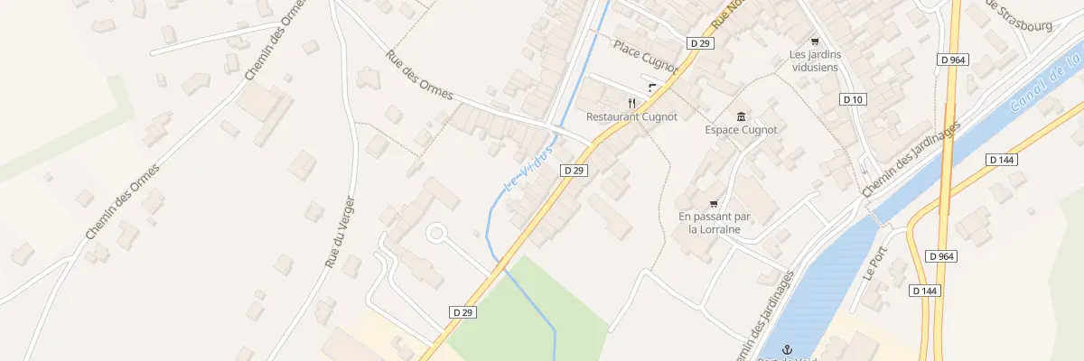 Plan du 8 Rue Estienne à Void-Vacon