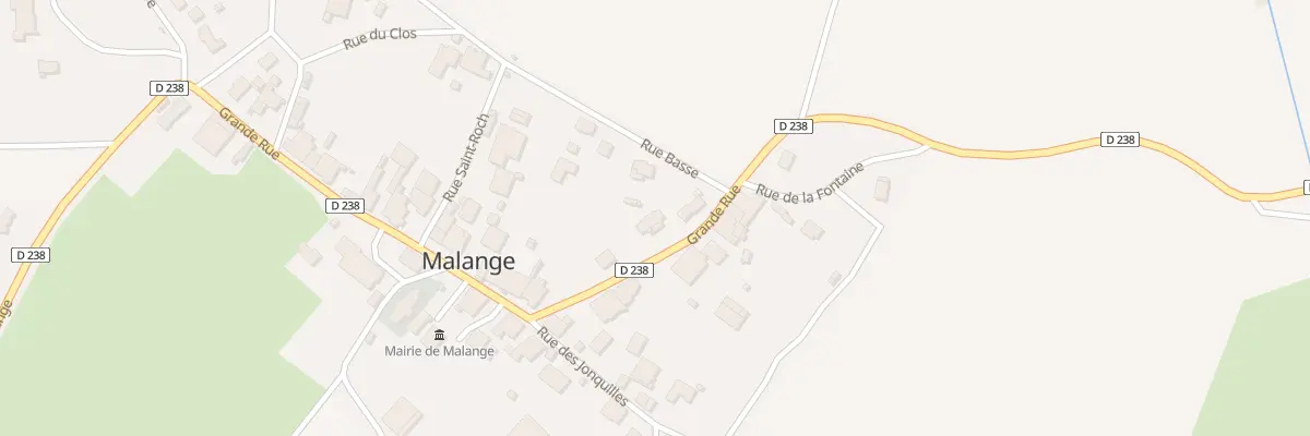 Plan du 21 Gr Grande Rue à Malange