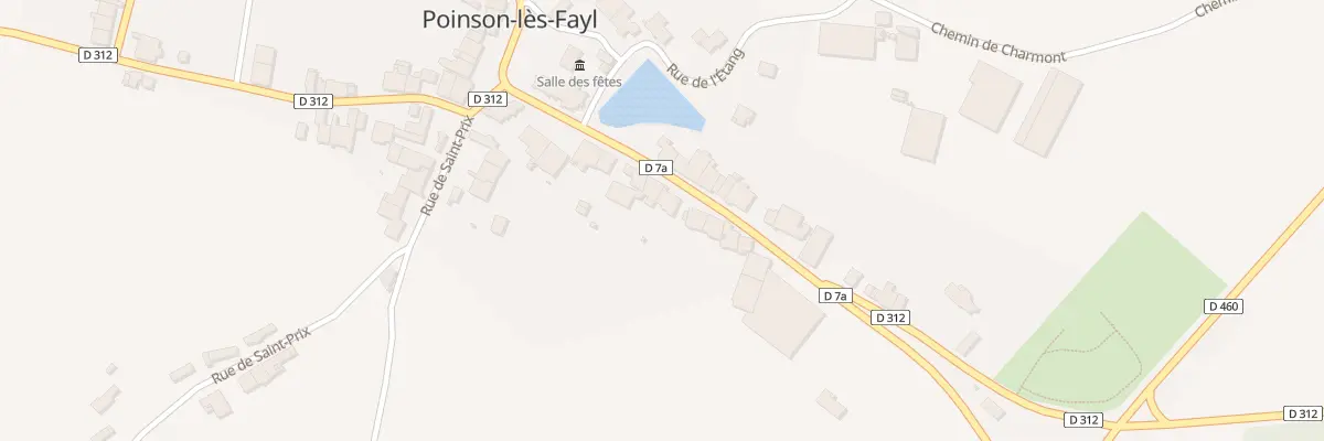 Plan du 16 Rue du Midi à Chamouilley