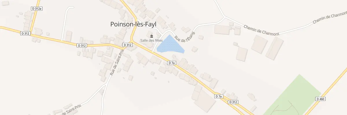 Plan du 1 Rue du Midi à Poinson-lès-Fayl