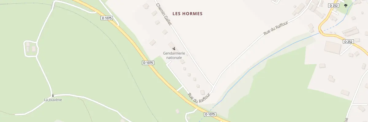 Plan du 5246 Les Hormes à Clelles