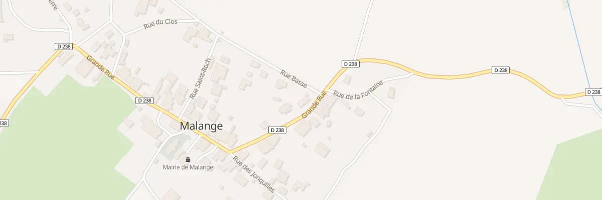 Plan du 9 Rue Basse à Malange