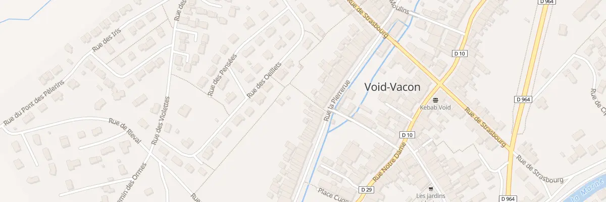 Plan du 27 Rue la Pierrerue à Void-Vacon