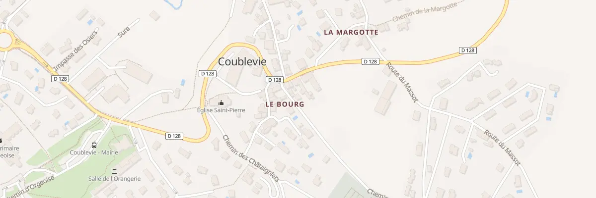 Plan du 31 Che du Neyroud à Coublevie