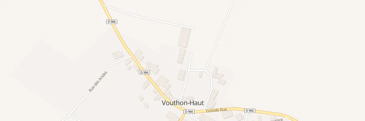Plan du 9 Rue du Chateau à Vouthon-Haut