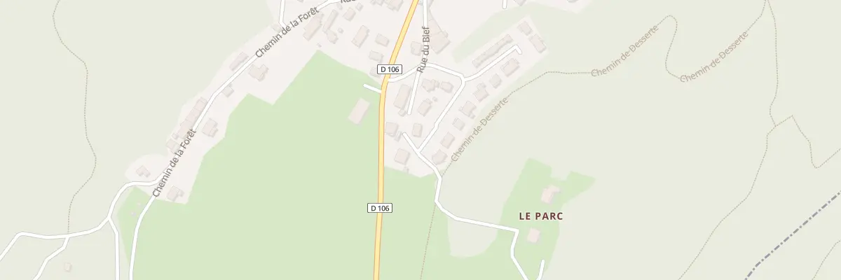 Plan du 12 Imp du Verger à Géovreisset