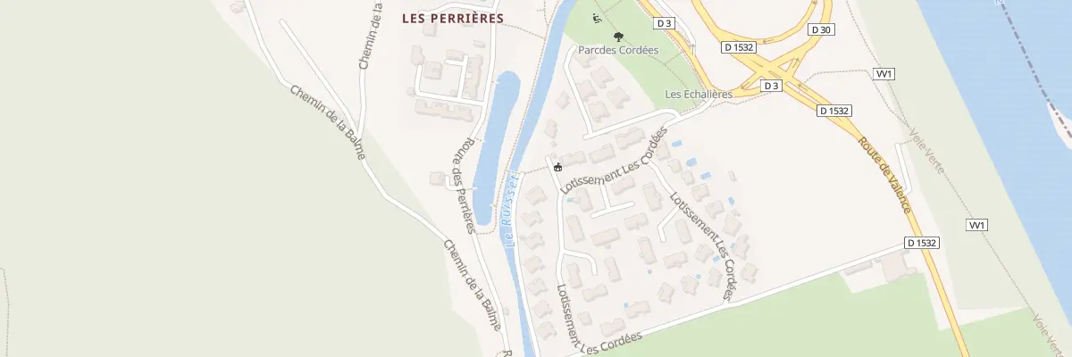 Plan du 34 Lot les Cordees à Veurey-Voroize