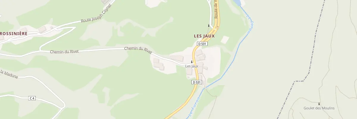Plan du 28 Che de Rivet à Engins