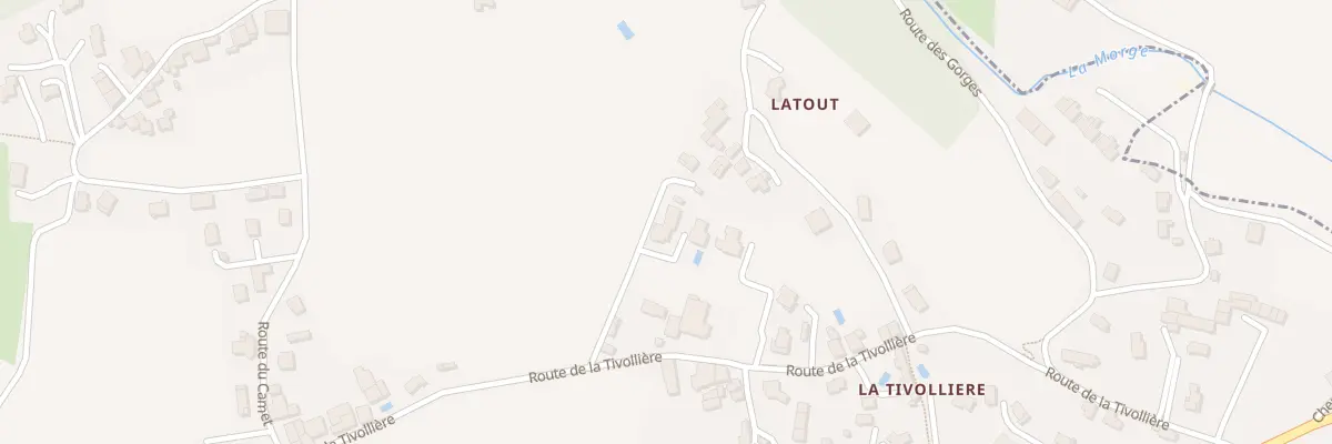Plan du 508 Rte de la Tivollière à Coublevie