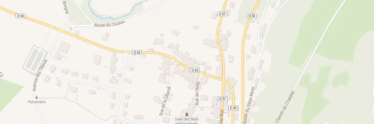 Plan du 102 Rue du Quart d’Avaux à Passenans