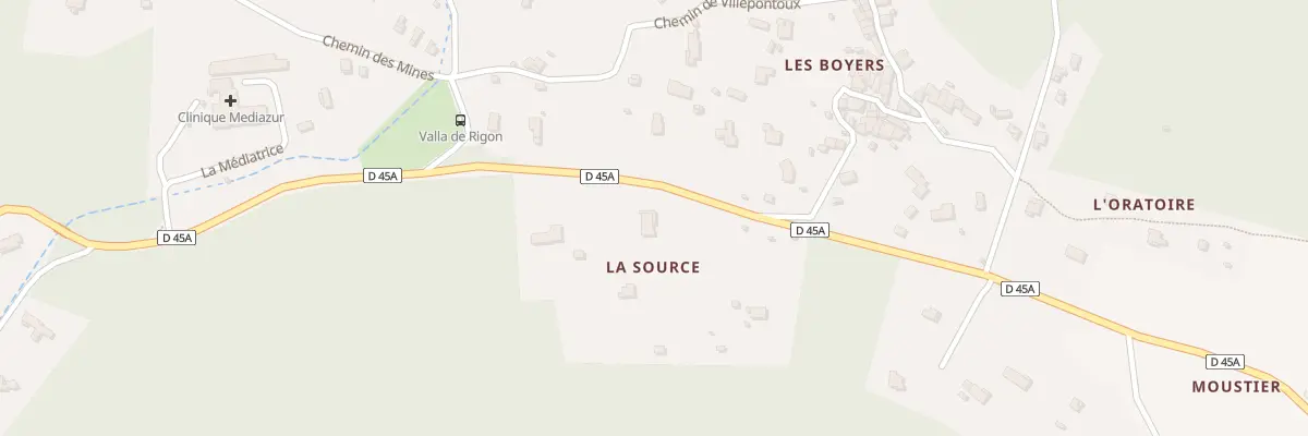 Plan du 5659 Les Boyers à La Bouilladisse