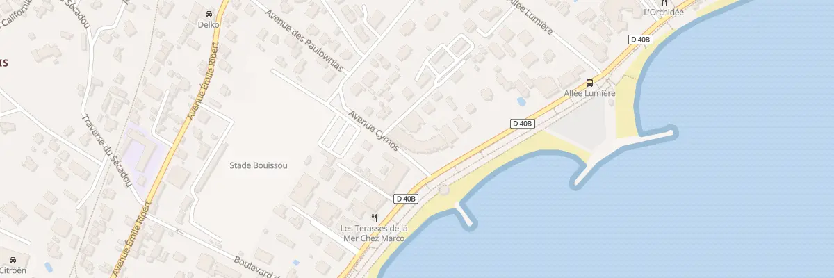 Plan du 24 Av Cyrnos à La Ciotat