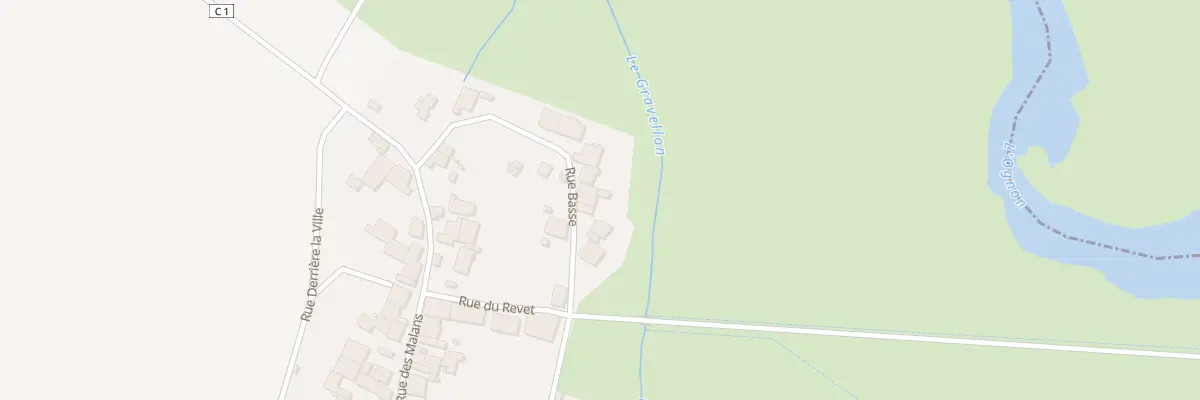 Plan du 18 Rue Basse à Thervay