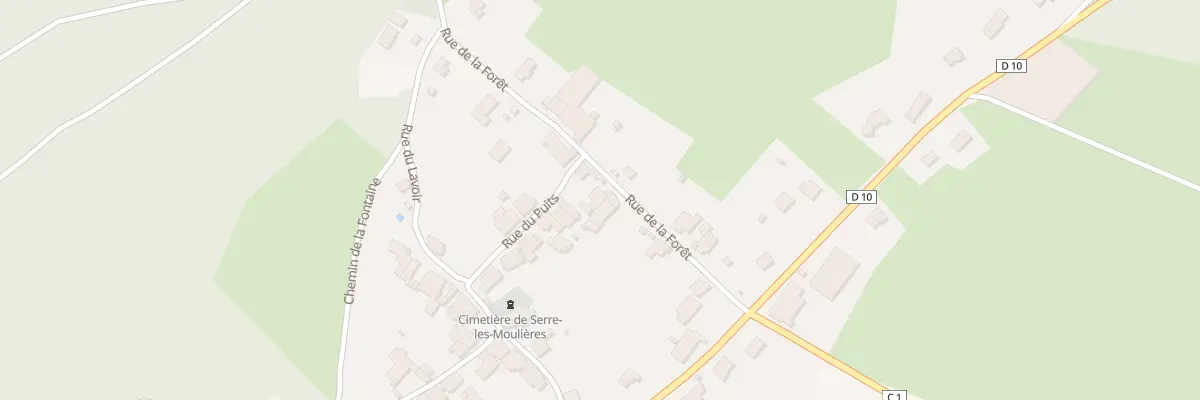 Plan du 5011 Le Village à Serre-les-Moulières