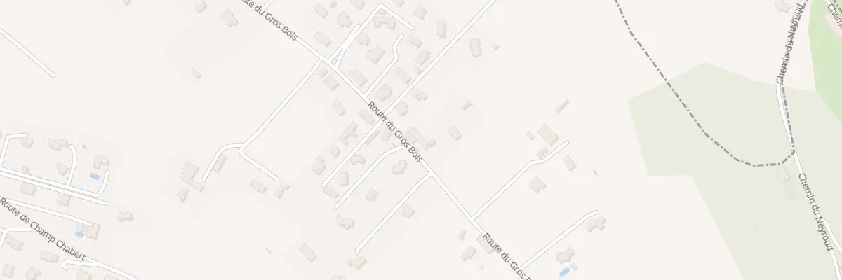 Plan du 536 Rte du Gros Bois à La Buisse