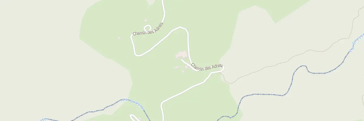 Plan du 2262 Che des Adrets à Miribel-Lanchâtre