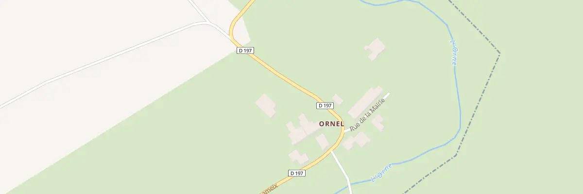 Plan du 2 Rte de Foameix à Foameix-Ornel