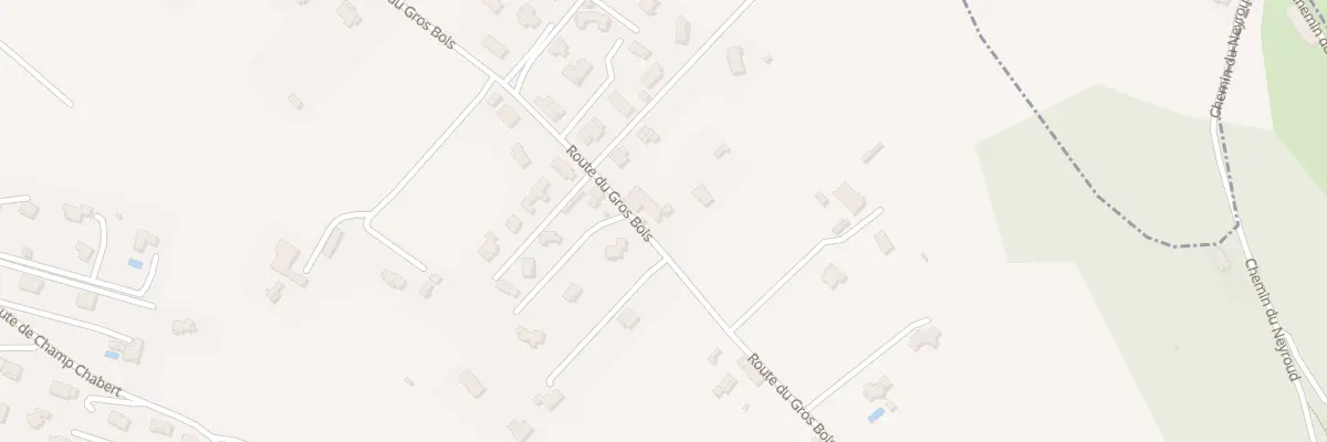 Plan du 536 Rte du Gros Bois à La Buisse